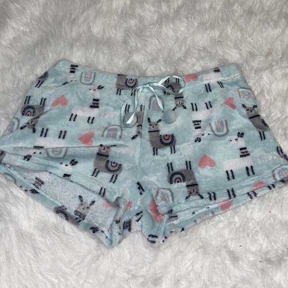 Fluffy Llama Pj Shorts 
